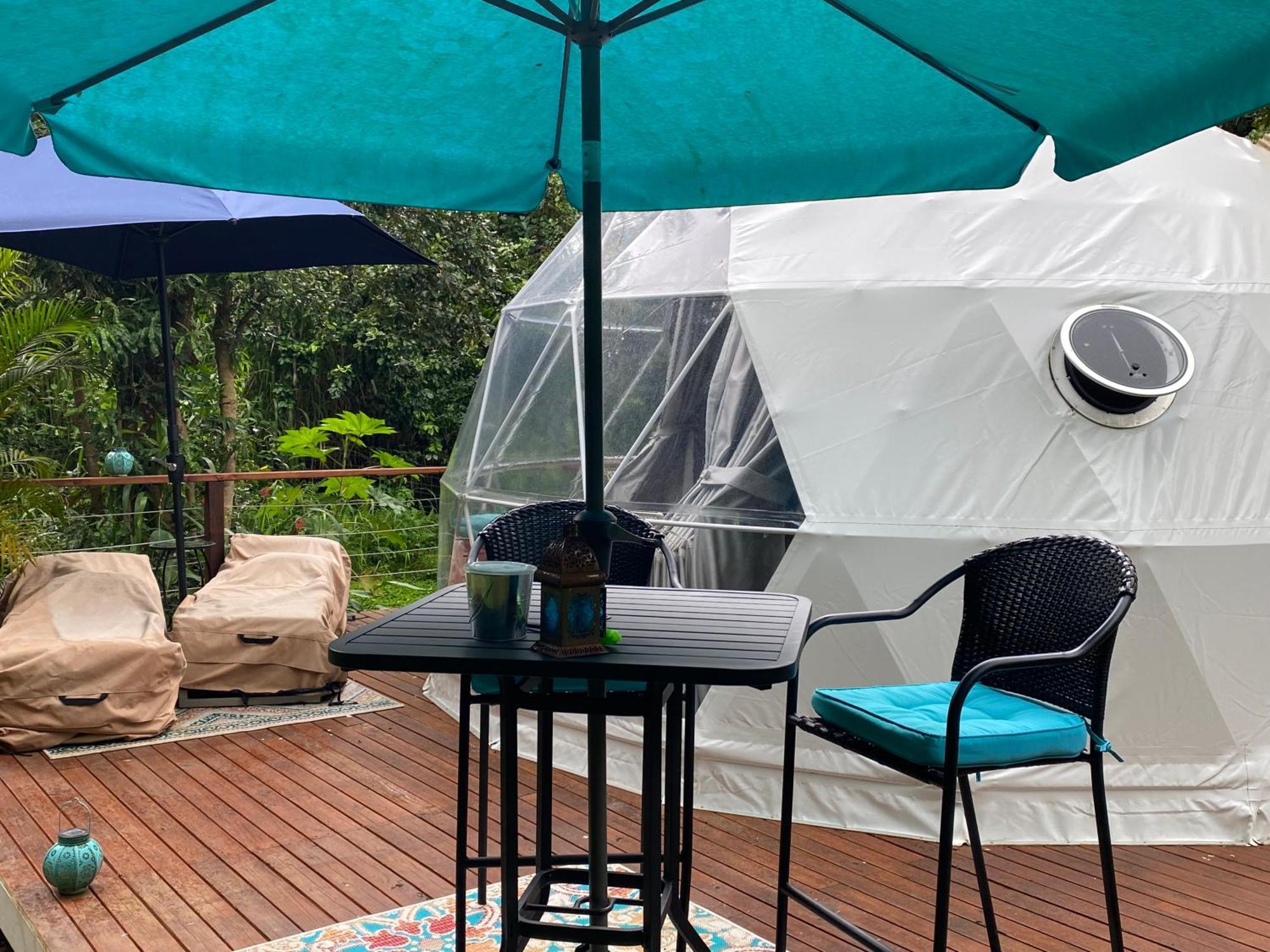 Hotel Manta Soul Jungle Geodome Kealakekua Exterior foto