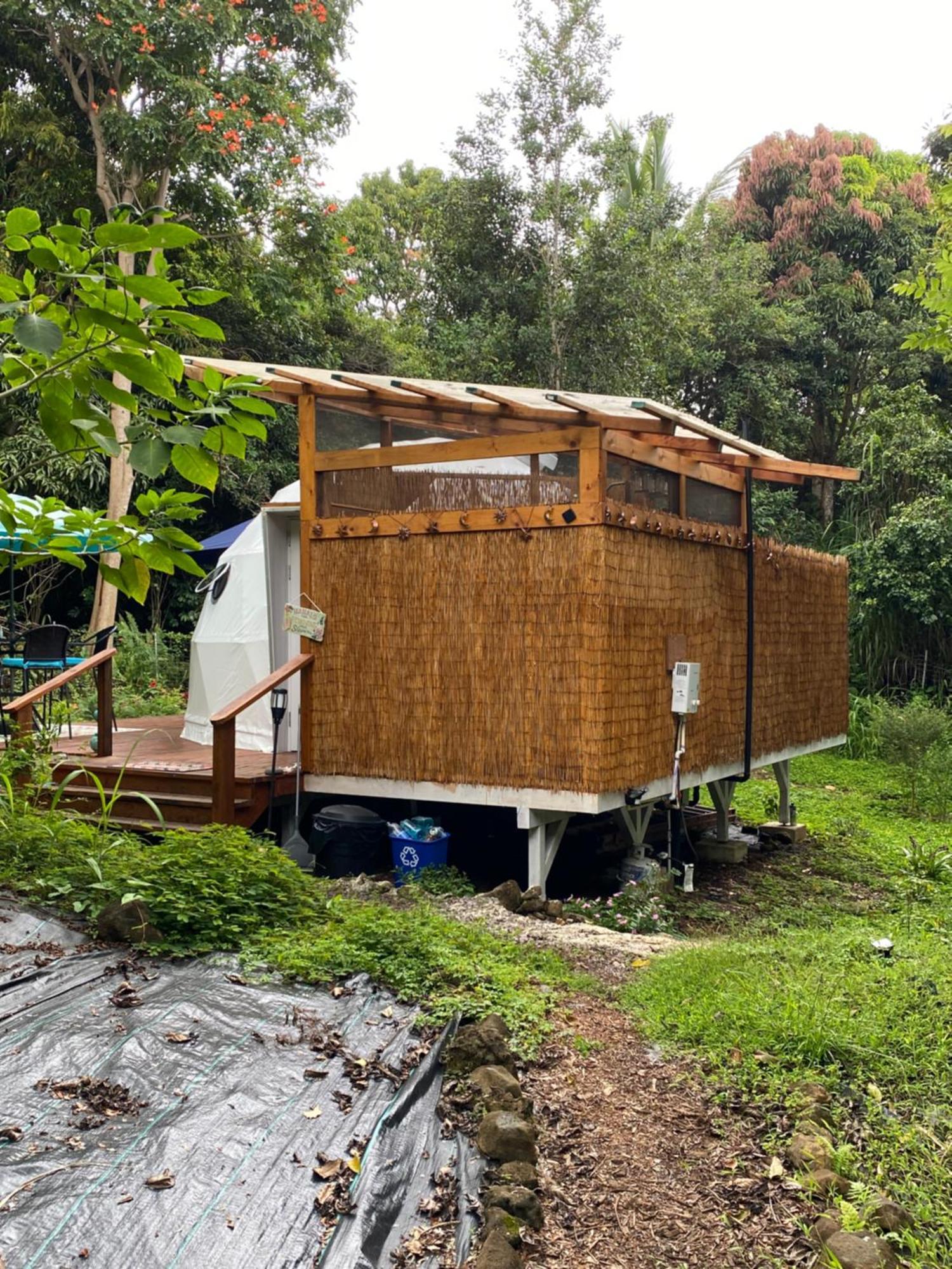 Hotel Manta Soul Jungle Geodome Kealakekua Exterior foto